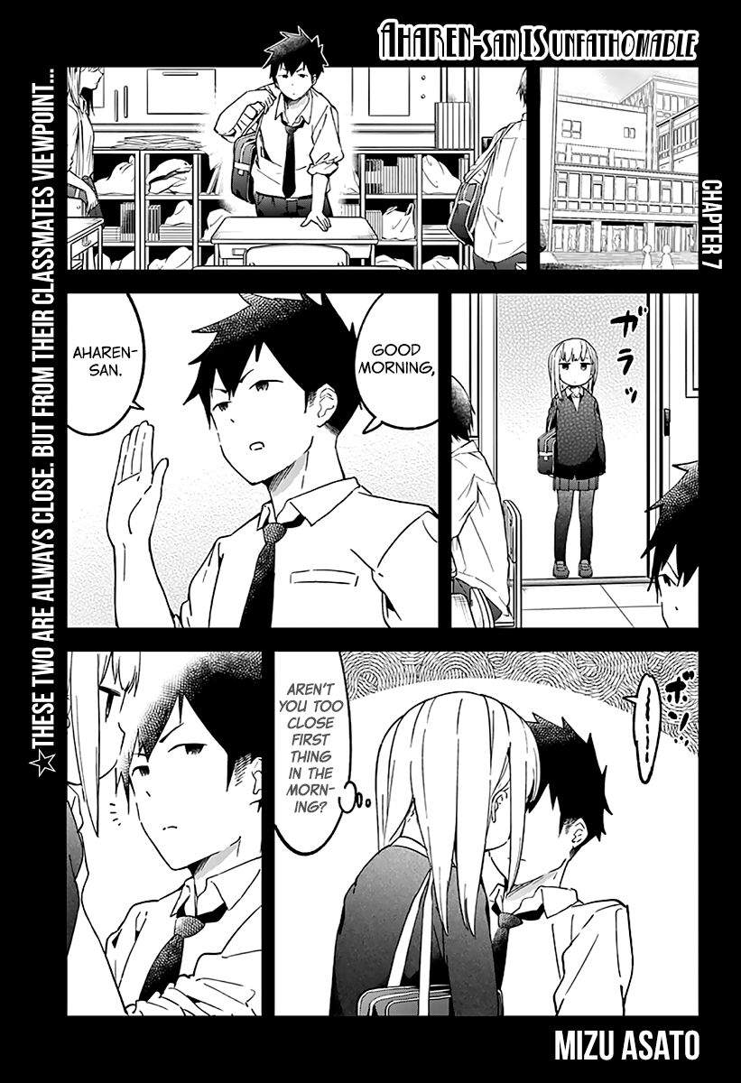 Aharen-san wa Hakarenai Chapter 7 3